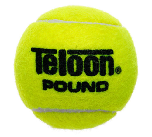М'ячі для великого тенісу TELOON POUND 3шт салатовий