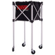 Кошик для тенісних м'ячів TENNIS BALL CART на 180 м'ячів TELOON чорний-срібний