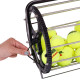 Машина-кошик для збору тенісних м'ячів TENNIS BALL CART на 60 м'ячів TELOON чорний