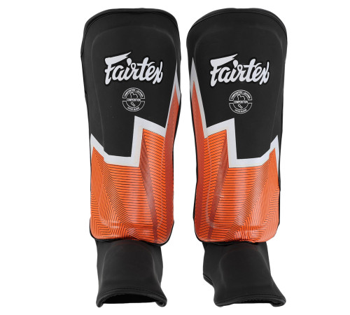 Захист гомілки та стопи Муай Тай, ММА, Кікбоксинг шкіряний FAIRTEX S-L кольори в асортименті