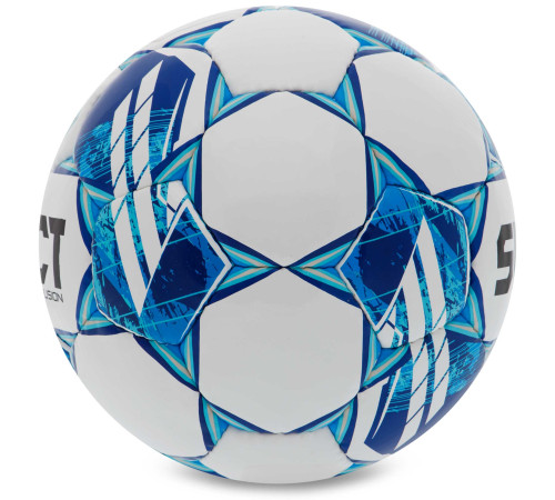 М'яч футбольний SELECT FUSION V23 №5 білий-синій