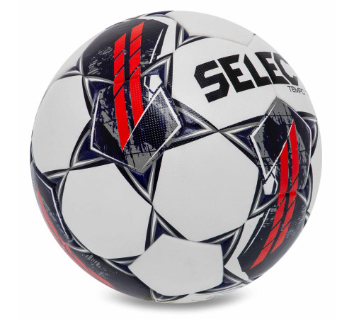 М'яч футбольний SELECT TEMPO TB FIFA BASIC V23 №5 білий-сірий