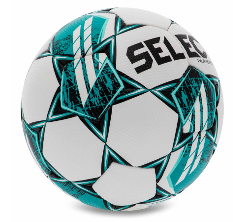 М'яч футбольний SELECT NUMERO 10 FIFA BASIC V23 №5 білий-зелений