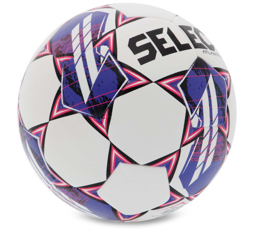 М'яч футбольний SELECT ATLANTA DB FIFA BASIC V23 №5 білий-фіолетовий