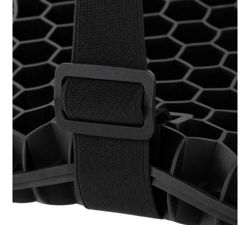 Мотоциклетна силіконова подушка на сидіння SP-Sport чорний