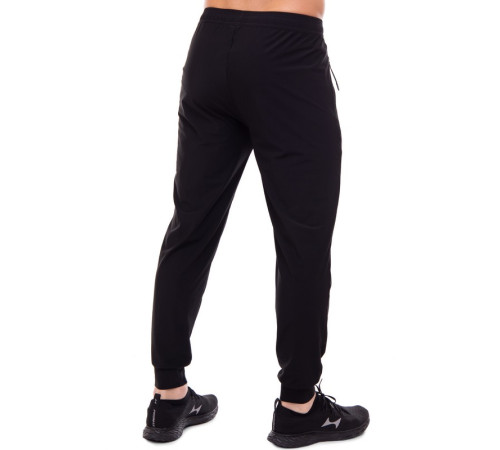 Штаны спортивные мужские на манжете LIDONG M-3XL черный