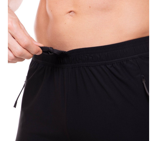 Штаны спортивные мужские на манжете LIDONG M-3XL черный