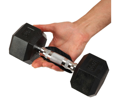 Накладки на долоні грипси Gym Grips для силових тренувань та турніка силіконові нековзні SP-Sport 2 шт чорний