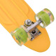 Пенні борд Penny Board круїзер пластиковий з колесами які світяться SP-Sport жовтий-салатовий