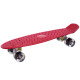 Пенні борд Penny Board круїзер пластиковий з колесами які світяться SP-Sport червоний-чорний