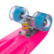 Пенні борд Penny Board круїзер пластиковий з колесами які світяться SP-Sport рожевий-блакитний