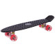 Пенні борд Penny Board круїзер пластиковий з колесами які світяться SP-Sport чорний-червоний
