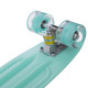Пенні борд Penny Board круїзер пластиковий з колесами які світяться SP-Sport м'ятний