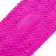 Пенні борд Penny Board круїзер пластиковий з колесами які світяться FISH рожевий-білий-салатовий