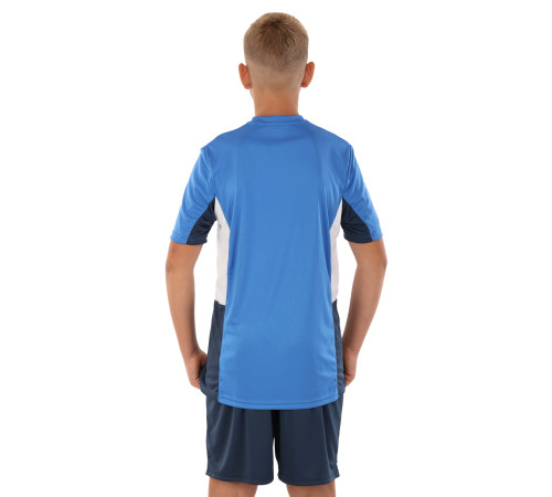 Форма футбольна комплект футболка та шорти Joma DANUBIO II 4XS-XL синій-темно-синій