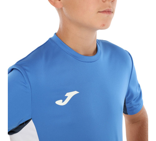 Форма футбольна комплект футболка та шорти Joma DANUBIO II 4XS-XL синій-темно-синій