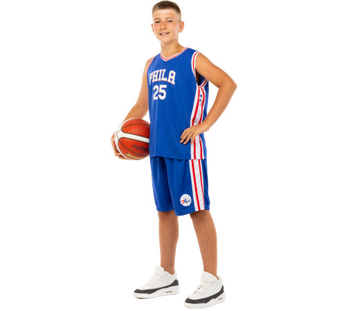 Форма баскетбольная детская NBA клуб Philadelphia 76ers 25 S-2XL цвета в ассортименте