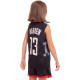 Форма баскетбольна дитяча NBA клуб Houston Rockets 13 S-2XL чорний-червоний