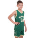Форма баскетбольная детская NBA клуб Milwaukee Bucks 34 S-2XL зеленый-желтый
