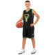 Форма баскетбольная детская NBA клуб Milwaukee Bucks 34 S-2XL черный-зеленый