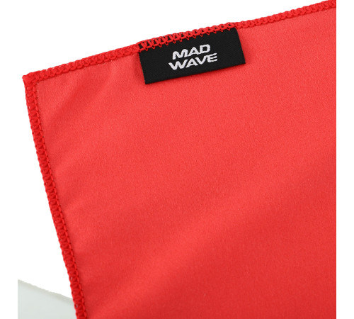 Полотенце спортивное из микрофибры MadWave HUSKY 80х40см черный