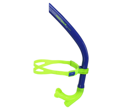 Трубка фронтальна дихальна для плавання MadWave PRO SNORKEL кольори в асортименті