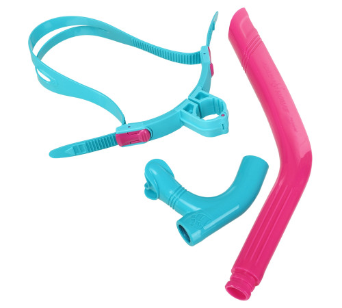 Трубка фронтальна дихальна для плавання MadWave PRO SNORKEL junior кольори в асортименті