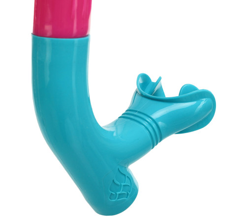 Трубка фронтальна дихальна для плавання MadWave PRO SNORKEL junior кольори в асортименті