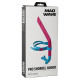 Трубка фронтальна дихальна для плавання MadWave PRO SNORKEL junior кольори в асортименті
