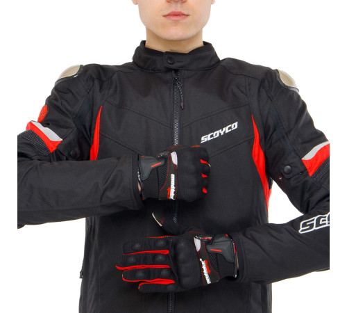 Моторукавиці короткі для міста із захистом MADBIKE L кольори в асортименті