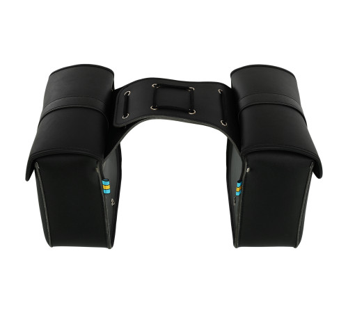 Кофры боковые для мотоцикла из экокожи Chopper SP-Sport 2шт 26x24,5x11,5см черный