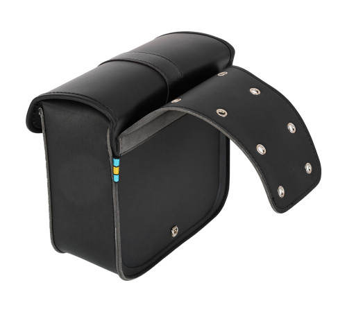 Кофры боковые для мотоцикла из экокожи Chopper SP-Sport 2шт 26x24,5x11,5см черный