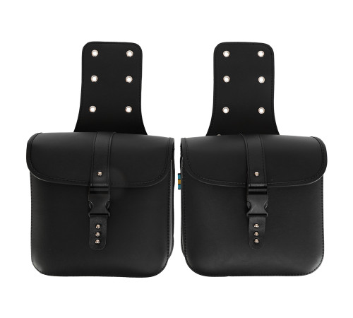 Кофры боковые для мотоцикла из экокожи Chopper SP-Sport 2шт 26x24,5x11,5см черный
