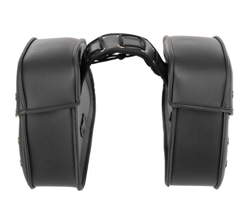 Кофры боковые для мотоцикла из экокожи Chopper SP-Sport 2шт 32x26x20см черный
