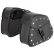 Кофры боковые для мотоцикла из экокожи Chopper SP-Sport 2шт 32x26x20см черный