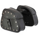 Кофры боковые для мотоцикла из экокожи Chopper SP-Sport 2шт 32x26x20см черный