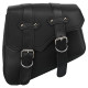 Кофри бічні для мотоцикла з екошкіри Chopper SP-Sport 2шт 28x24x11смчорний
