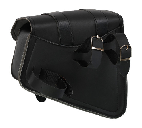 Кофри бічні для мотоцикла з екошкіри Chopper SP-Sport 2шт 28x24x11смчорний