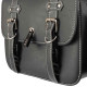 Кофри бокові для мотоцикла зі шкірозамінника SP-Sport 2шт 35x27x15см чорний