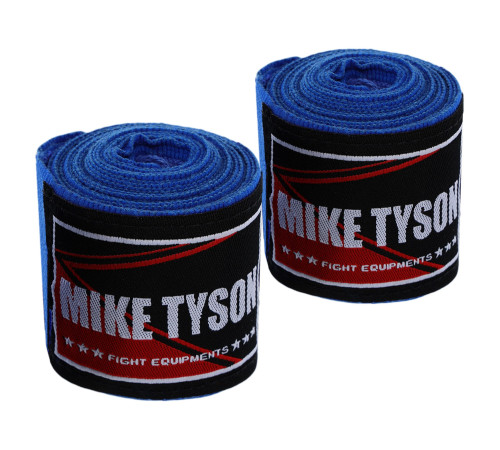 Бинты боксерские хлопок с эластаном 2штуки MIKETYSON 3м цвета в ассортименте