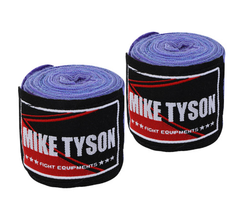Бинты боксерские хлопок с эластаном 2штуки MIKETYSON 3м цвета в ассортименте