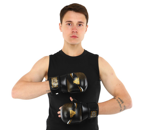 Перчатки Крабы спаринговые для MMA FISTRAGE S-XL цвета в ассортименте