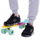 Пенні борд Penny Board круїзер пластиковий 22" FISH COLOR жовтий-малиновий-м'ятний