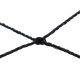 Сетка для волейбола SP-Sport 9,5x1,0м черный