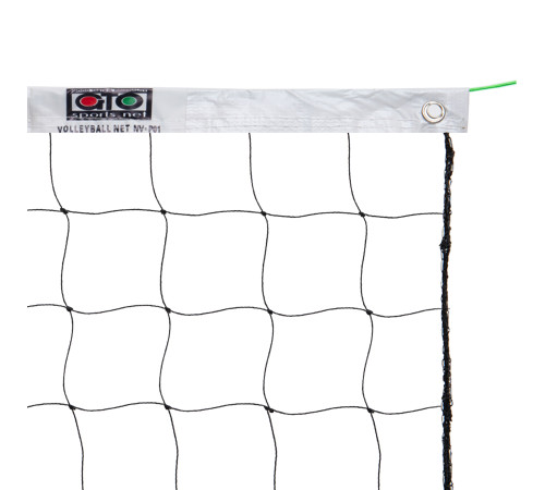 Сетка для волейбола SP-Sport 9,5x1,0м черный-белый