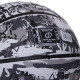 М'яч баскетбольний гумовий SPALDING GRAFFITI розмір 7 білий-чорний