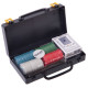 Набор для покера в пластиковом кейсе Texas Holdem Poker set SP-Sport 100 фишек