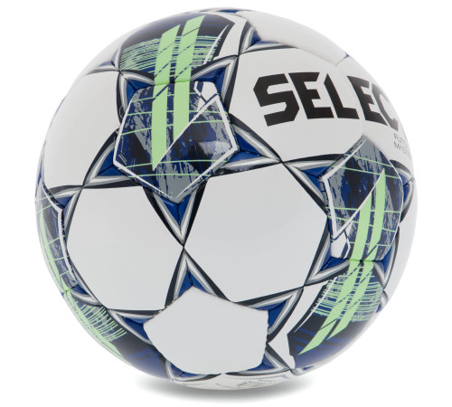 М'яч для футзалу SELECT FUTSAL MASTER FIFA BASIC V22 №4 білий-зелений
