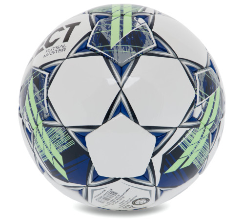 М'яч для футзалу SELECT FUTSAL MASTER FIFA BASIC V22 №4 білий-зелений
