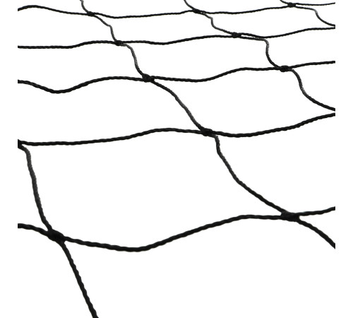 Сетка для волейбола AOPI 9x2,43м черный-белый